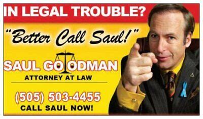 Saul Goodman Business Card